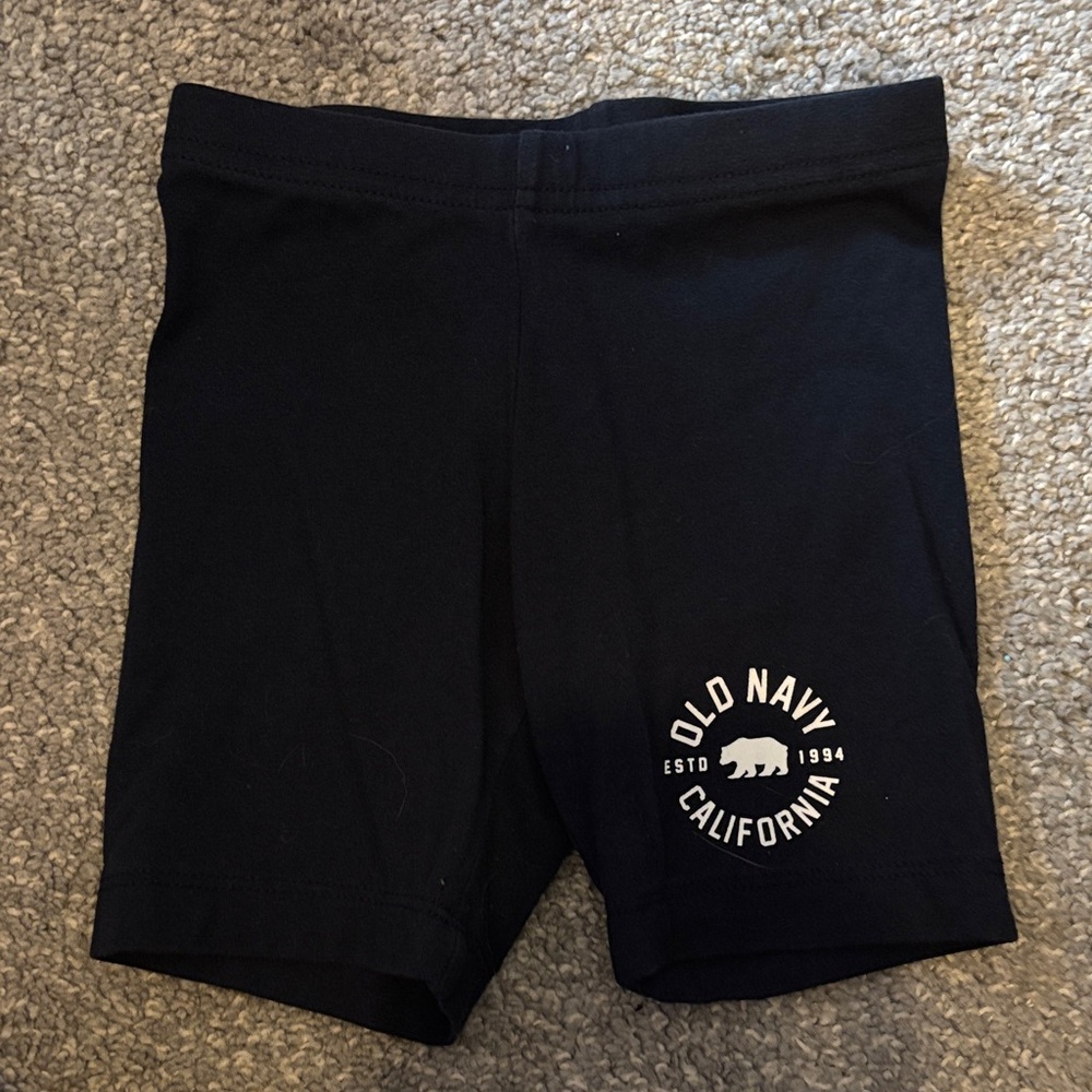 Girls Old Navy Navy Blue Tight Shorts